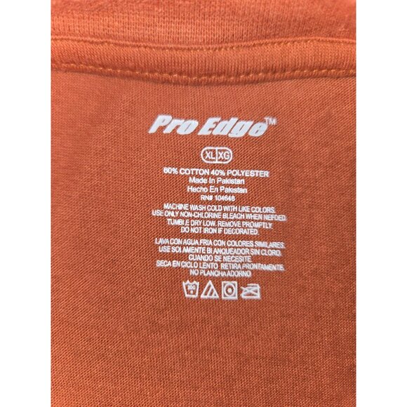 University of Texas Longhorns Womens Pro Edge Long Sleeve Shirt XL Burnt Orange - Picture 5 of 6